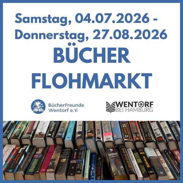 B&uuml;cherflohmarkt Sommerferien 2026