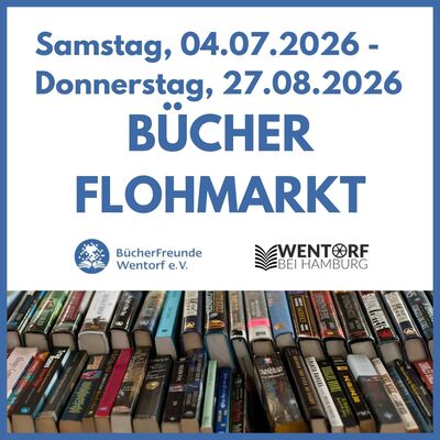 B&uuml;cherflohmarkt Sommerferien 2026