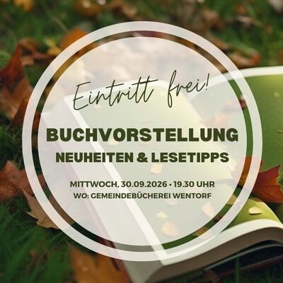 Buchvorstellung Herbst 2026